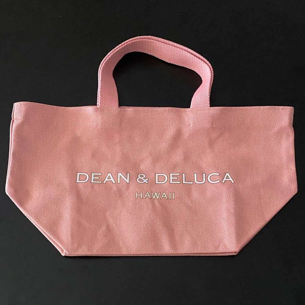 Dean & Deluca Pink Canvas Small Tote (Limited Edition)